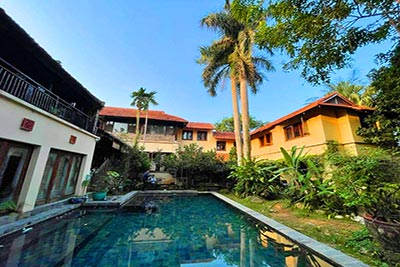 Bán 2 Căn BIỆT THỰ Vườn Long Biên 1.238m2 và 1.100m có bể bơi, Pháp Lý Chuẩn